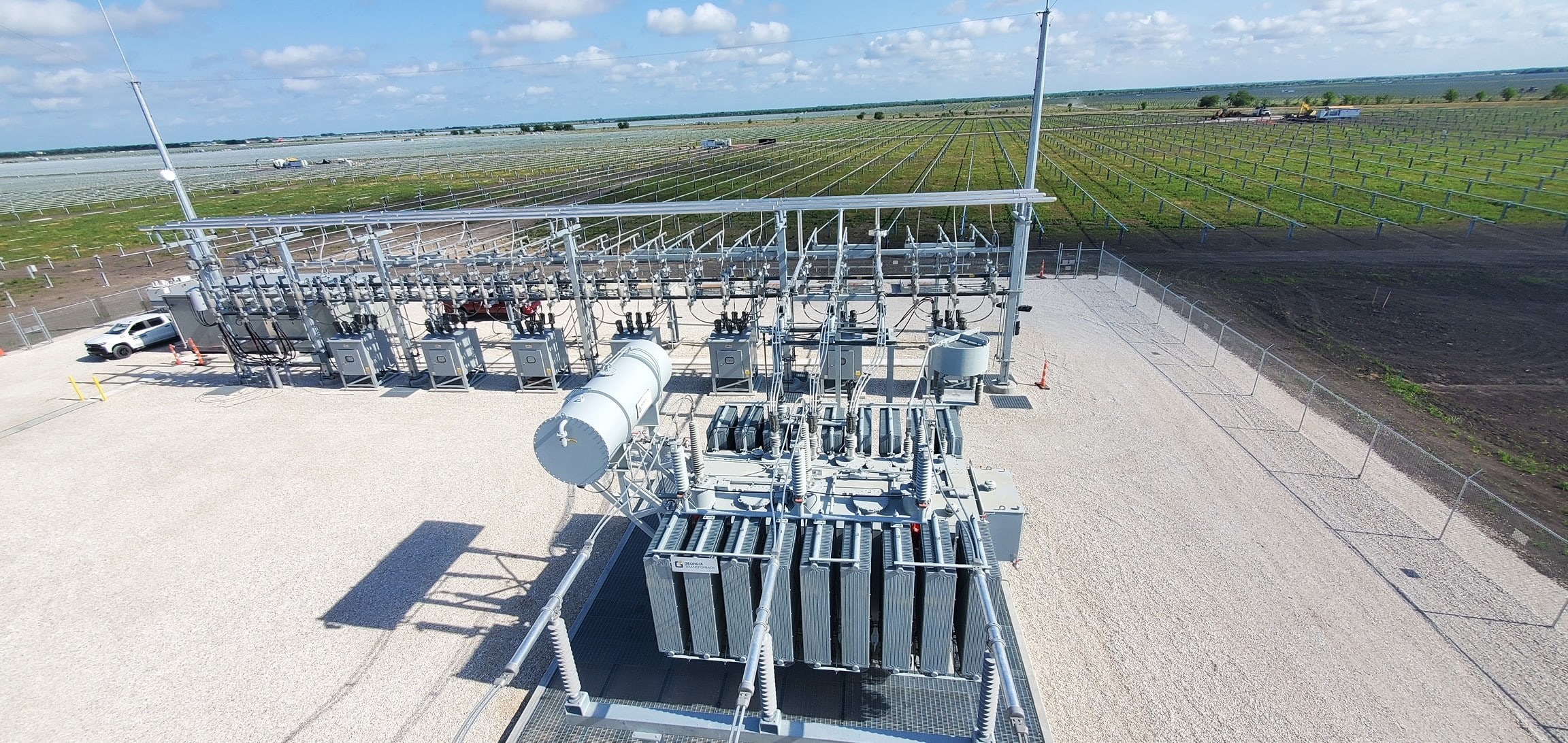 Fort Bend Solar Substation Progress 8